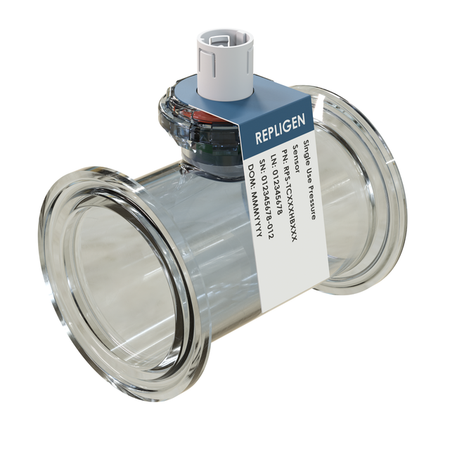 Tri-Clamp 1.5 in Connection Single-use Pressure Sensor 3 Pack