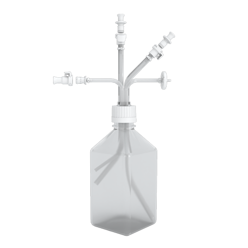 1L Flatbottom Reservoir Assembly, Irradiated